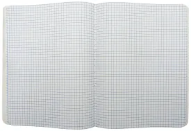 100 Sheet Quad Ruled Composition Notebook (Hard Cover) 9.75" H x 7.5" W