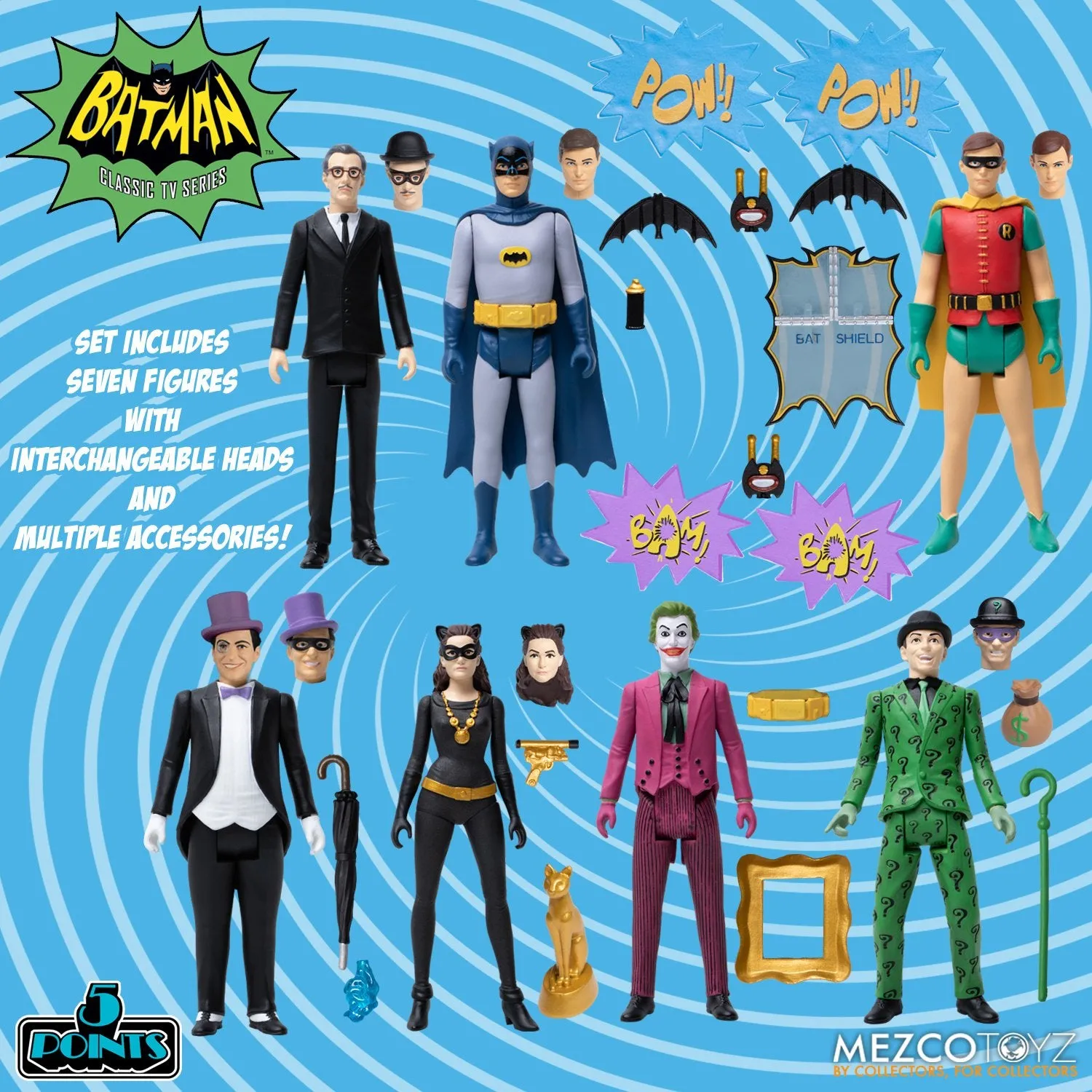 1/12 -  5 Points Batman Deluxe Boxed Set - MINT IN BOX