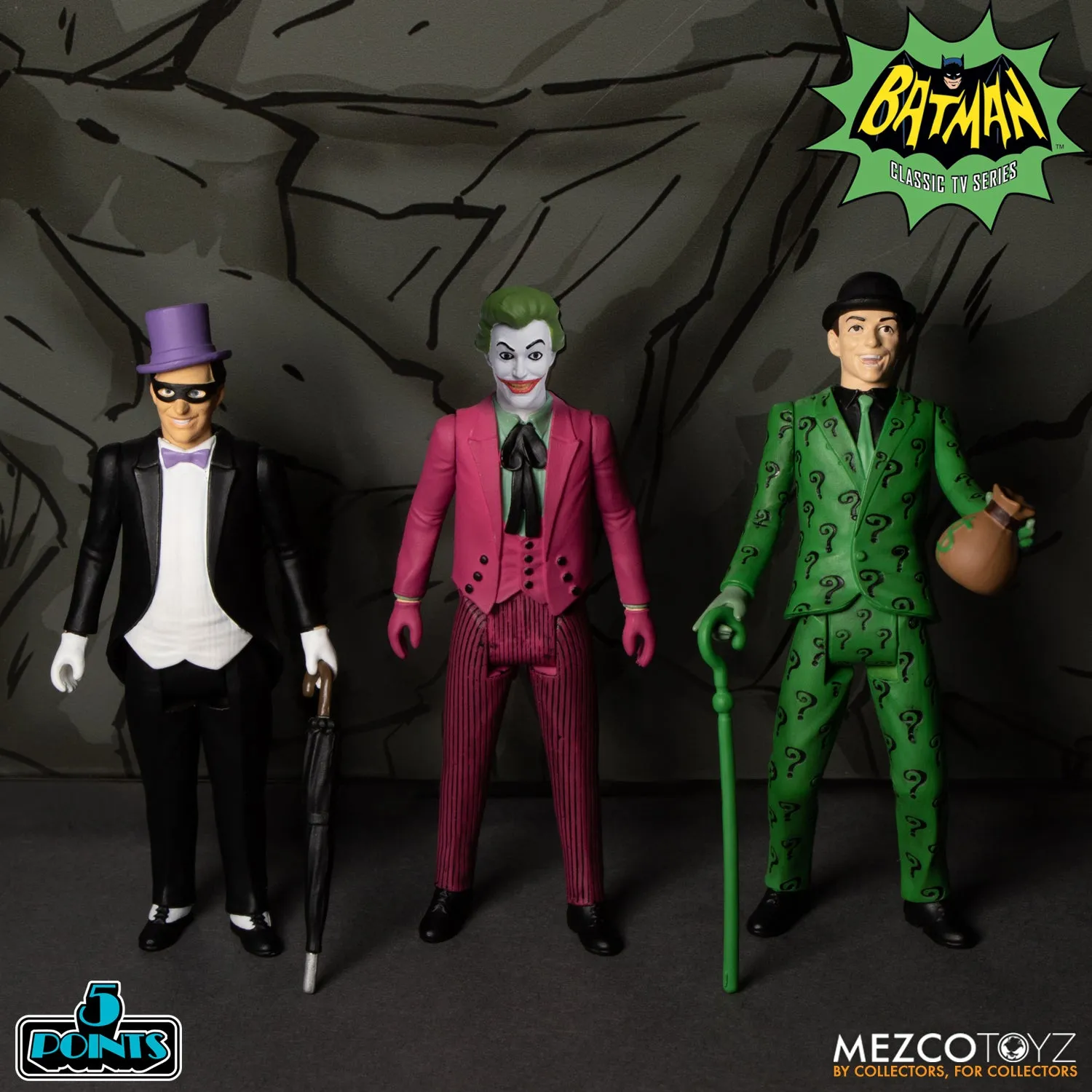 1/12 -  5 Points Batman Deluxe Boxed Set - MINT IN BOX