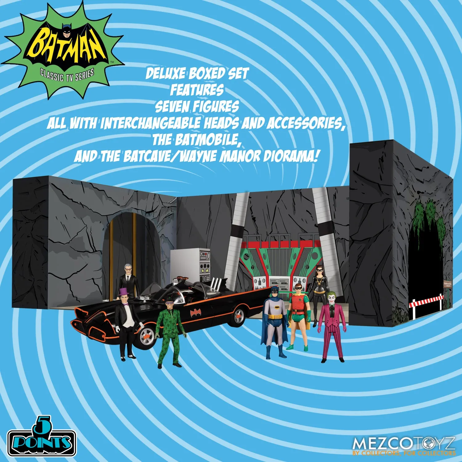 1/12 -  5 Points Batman Deluxe Boxed Set - MINT IN BOX