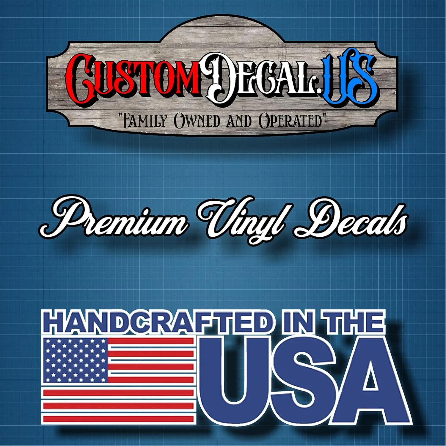 1.5" Inch Premium Mailbox Numbers (White) - Waterproof Stickers for Outside Mailboxes, Personalized Numbers for Mailbox, Multi Purpose Fade Resistant Mailbox Numbers - by Custom Decal US