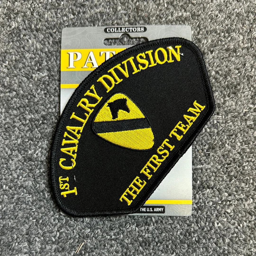 1st Cavalry Hat Patch