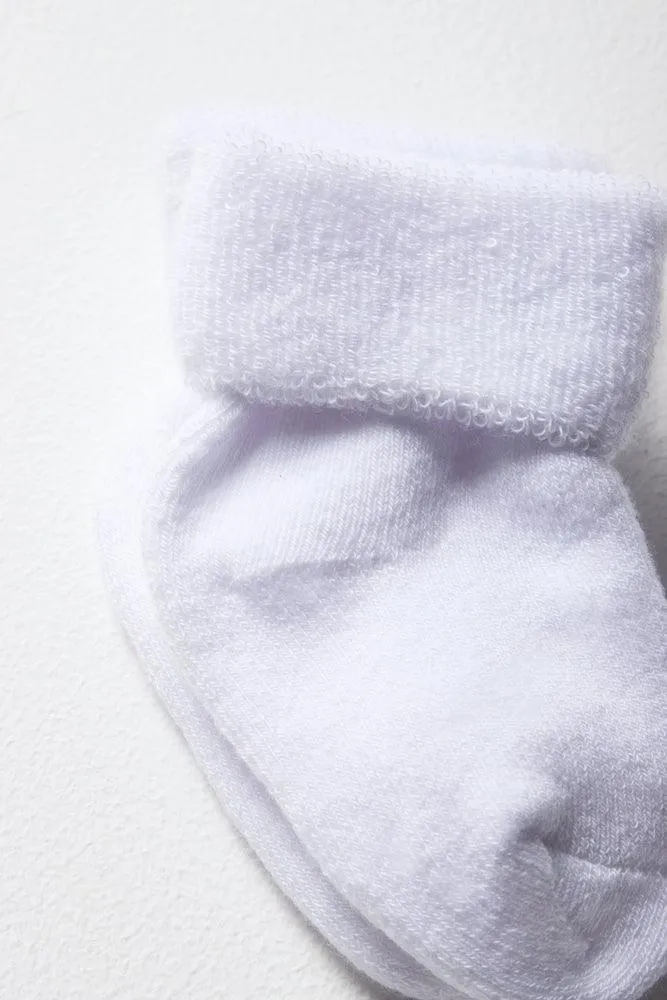 2 Pack Socks White