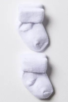 2 Pack Socks White
