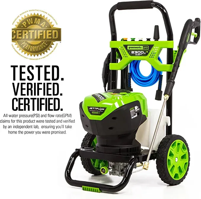 2300 PSI Pressure Washer w/ 12" Surface Cleaner Combo Kit