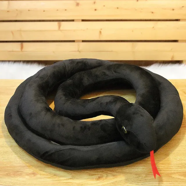 3m Simulation Soft Plush toys Giant Yellow Snake animals python Cloth Toy Stuffed Dolls Bithday Christmas Gifts For baby Kids