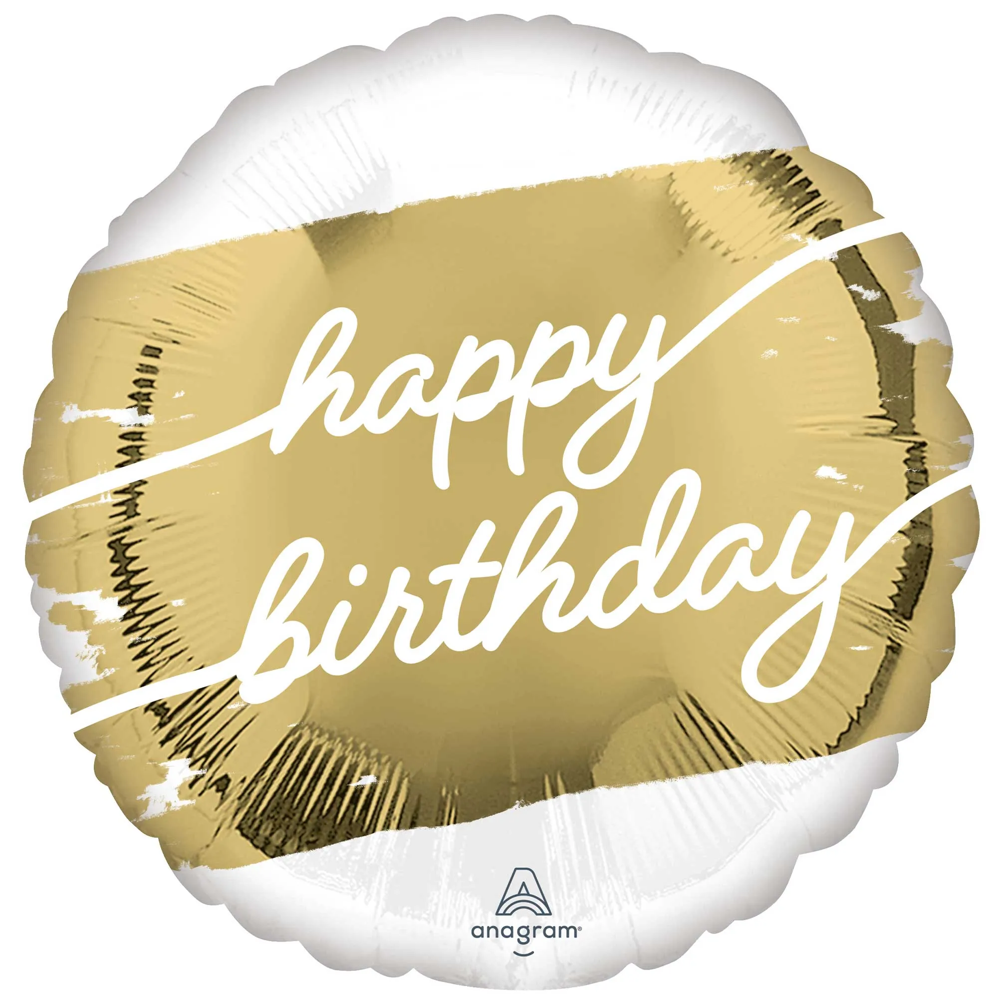 45cm Standard HX Golden Age Foil Balloon S40