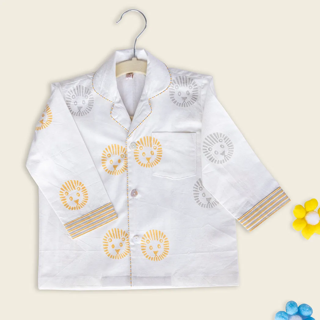 ADYA Baby Lion Kids Night Suit