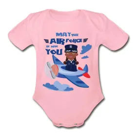 Air Force Organic Baby Onesie