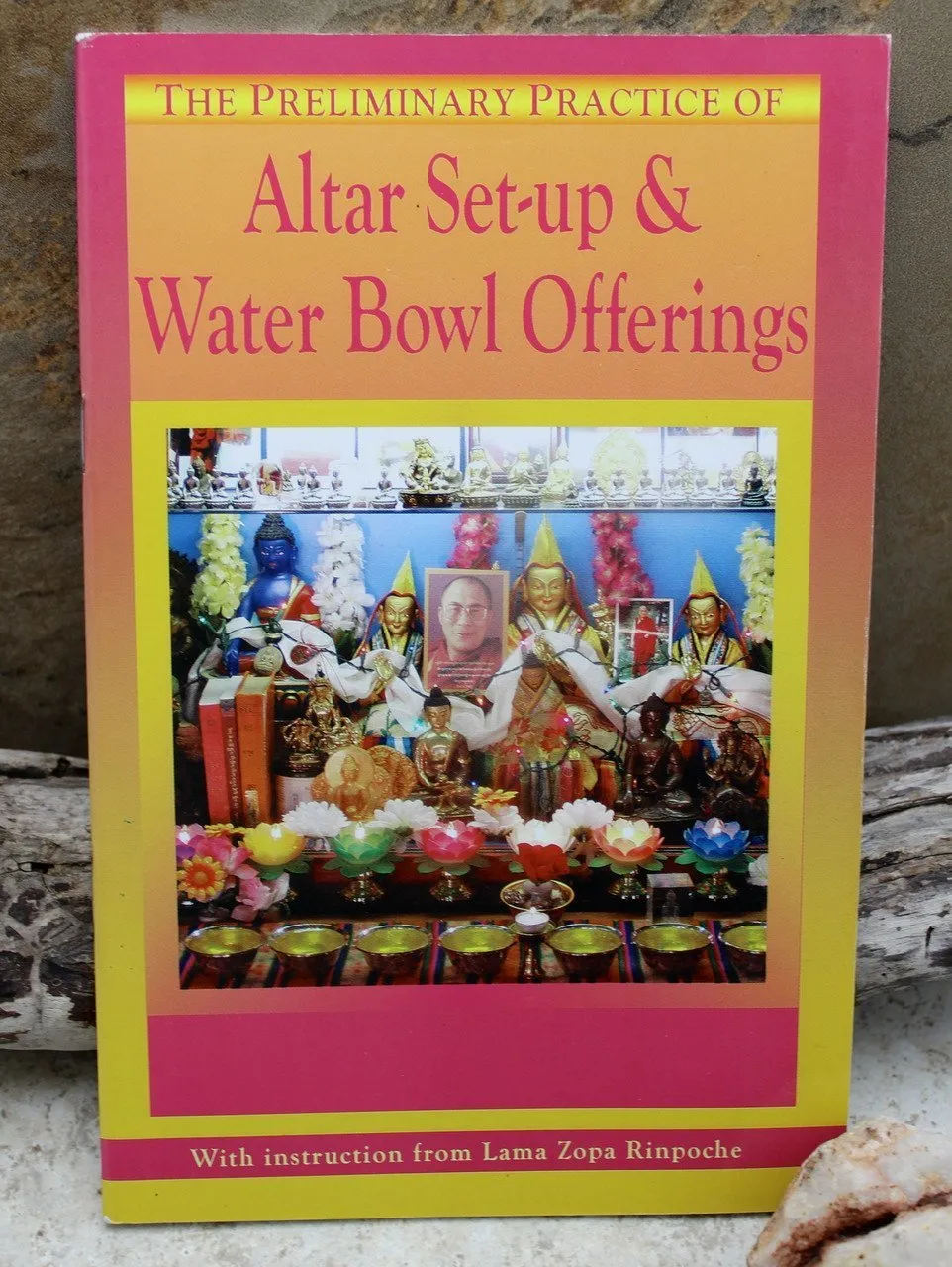 Altar Set-Up and Water Bowl Offerings Book