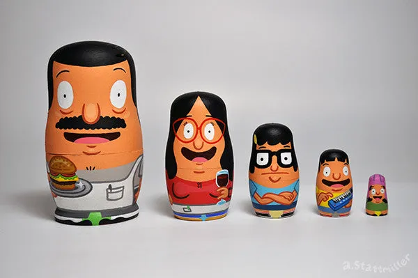 Andy Stattmiller - "Bob's Burgers Nesting Dolls"