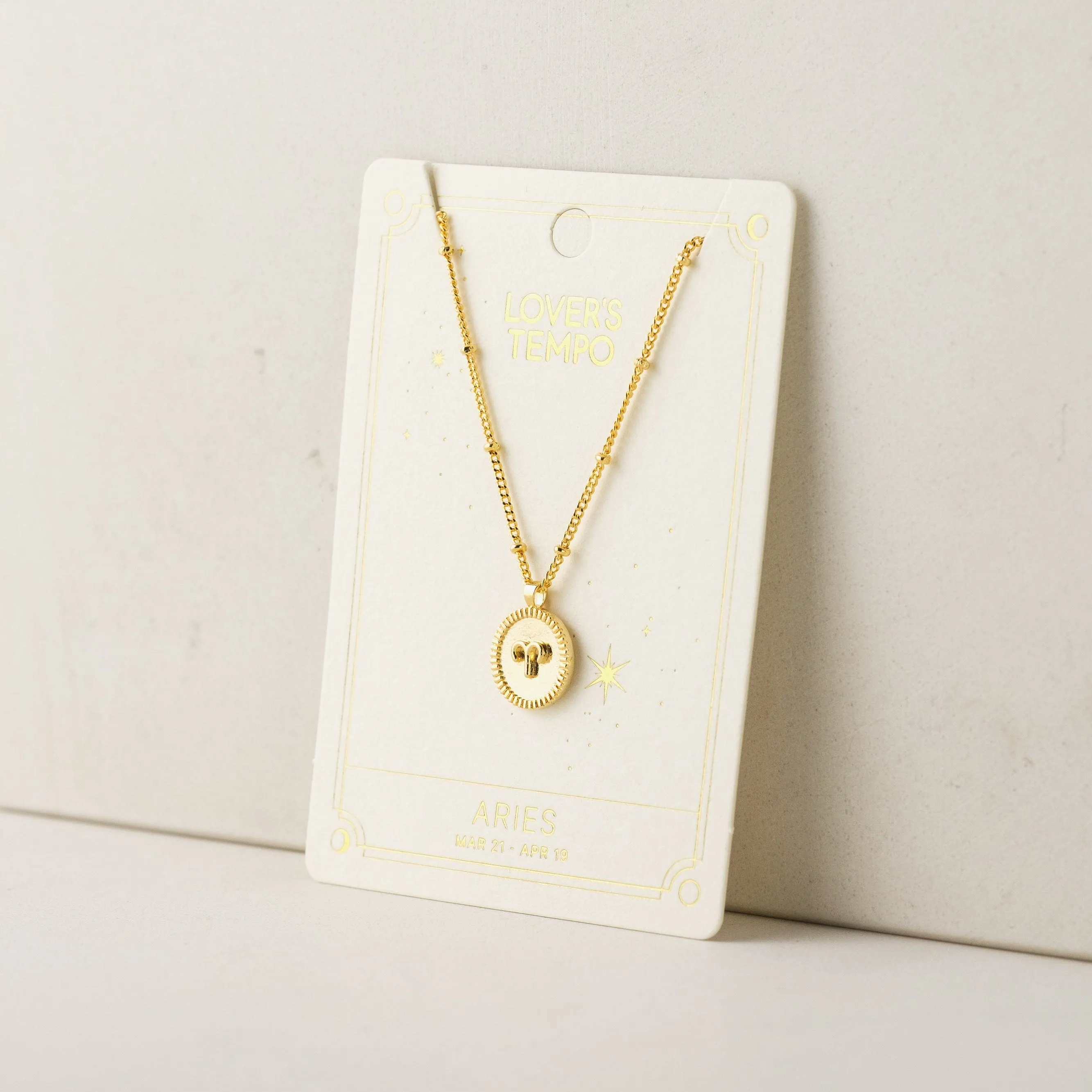 Aries Horoscope Necklace