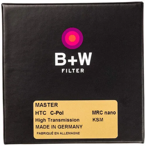 B W 82mm MASTER High Transmission Circular Polarizer MRC Nano Filter
