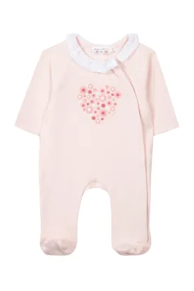 Babygrow - Pink Cotton Ribbed