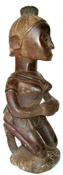 Baga Kneeling Female Figure