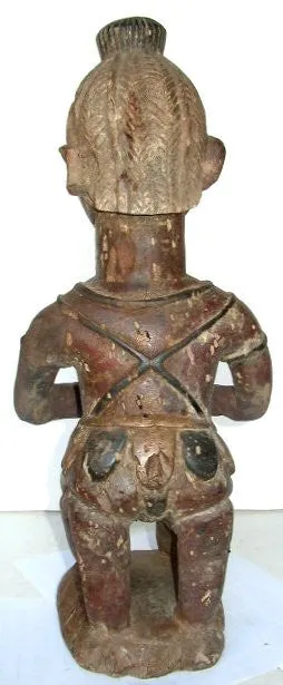 Baga Kneeling Female Figure