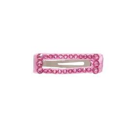 Bari Lynn Rectangle Clip - Rose