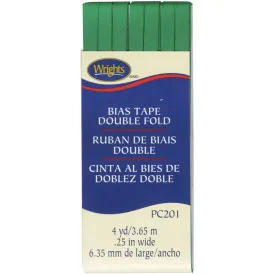 Bias Tape 1/4-inch Emerald