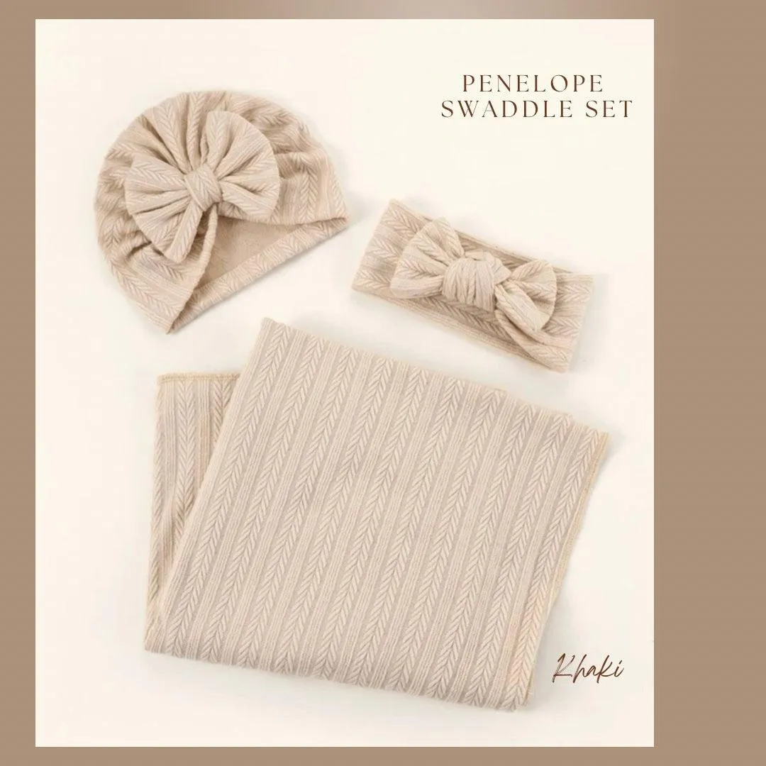 Blooming Wisdom Penelope Swaddle Set