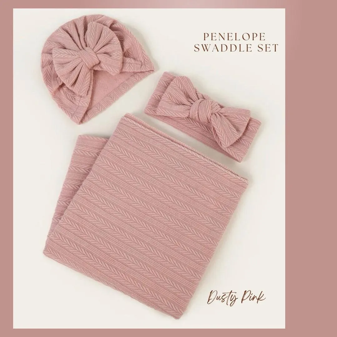 Blooming Wisdom Penelope Swaddle Set
