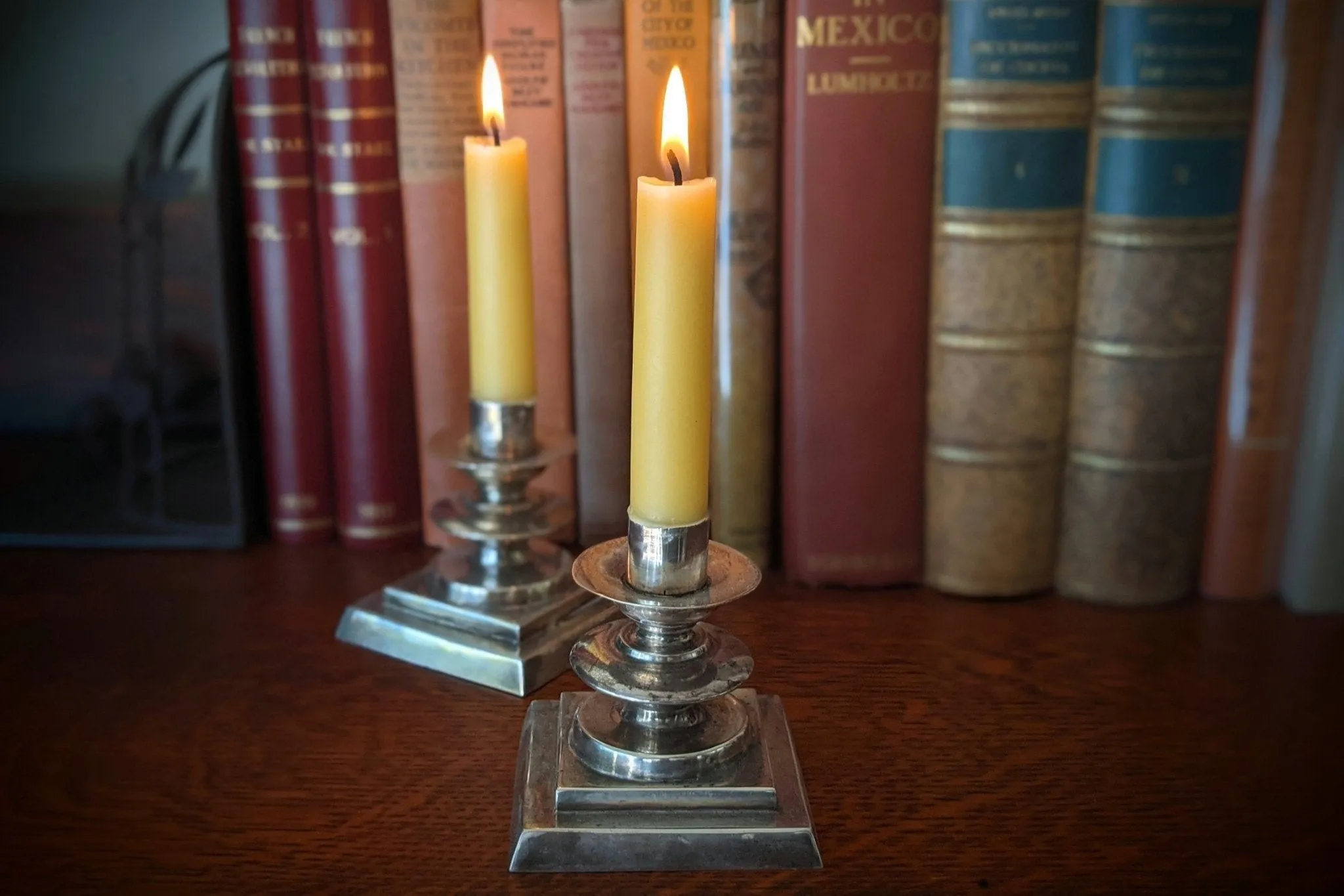 Bluecorn Beeswax Candles