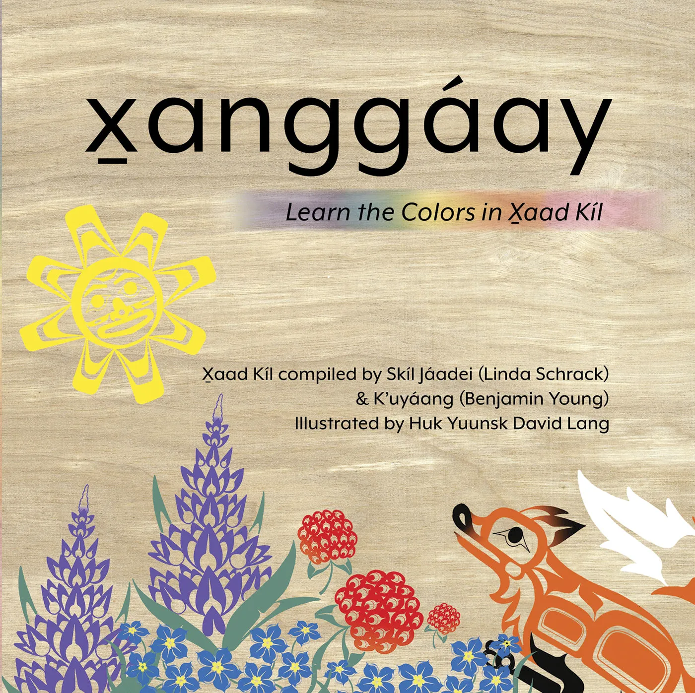 Book, BRR - “X̱anggáay: Learn the Colors in X̱aad Kíl"