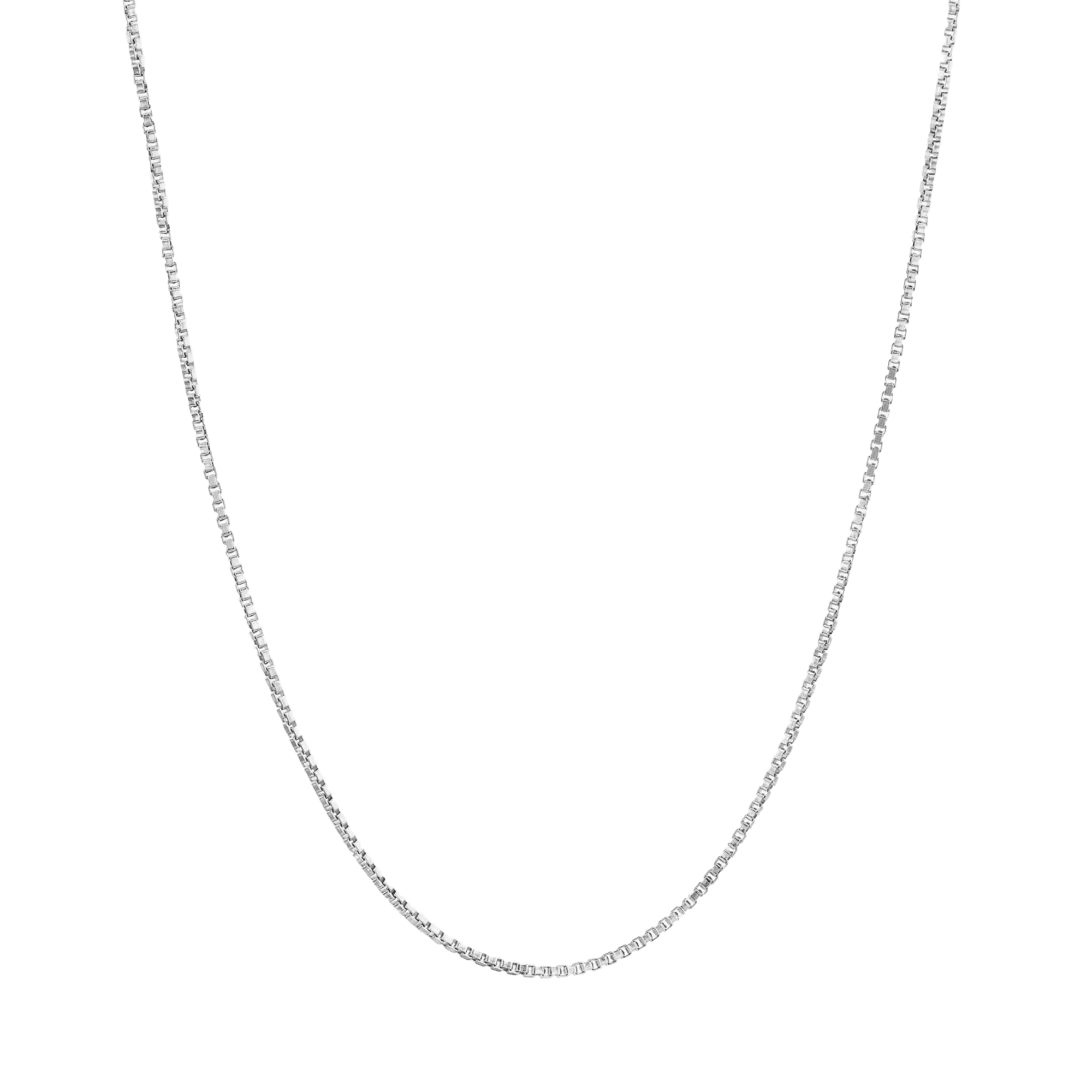 Box Chain Necklace - 18K Rose Vermeil