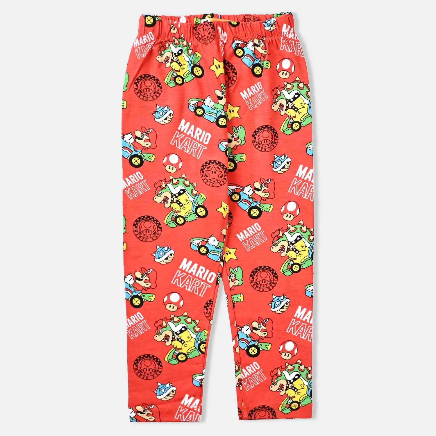 Boys Poly Cotton Jersey Knitted NightWear Character Kart