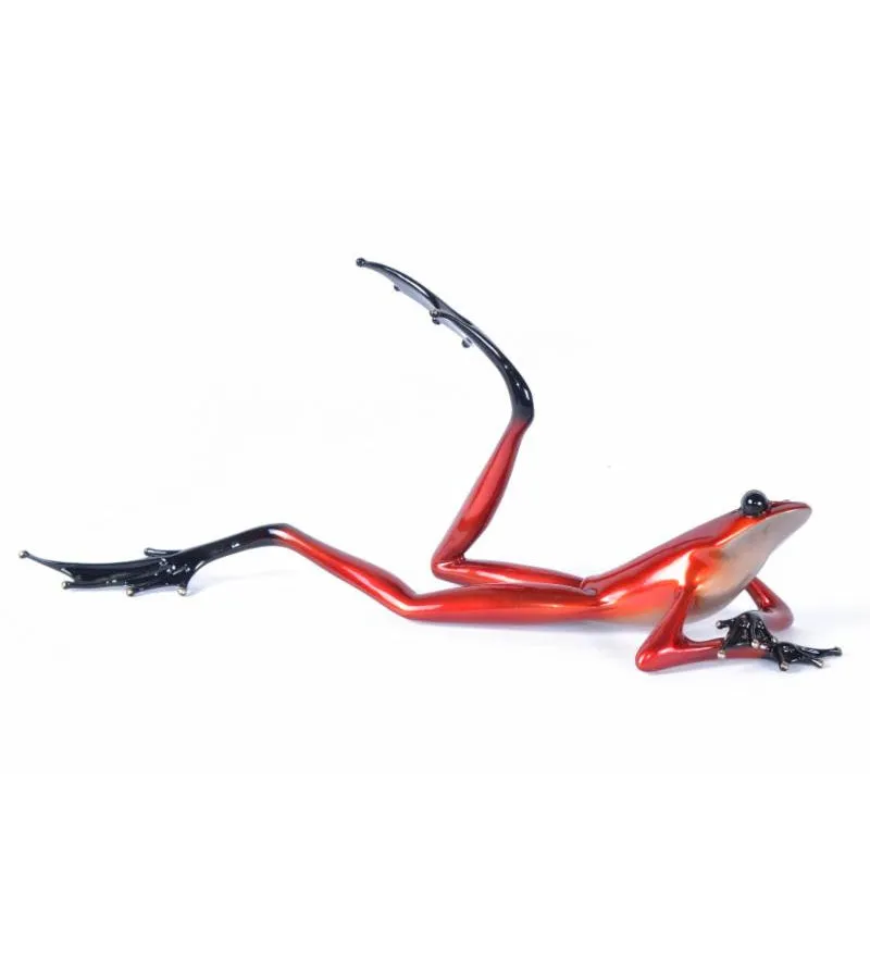 Bronze Sculpture "Lady in Red" by Tim Cotterill