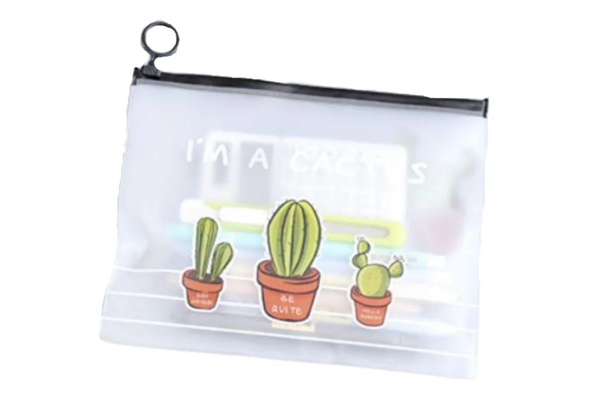 Cactus Design Zip Case