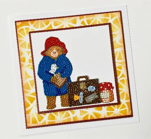 CCST-PDB92: Paddington Bear Crystal Art A5 Stamp Set - Visiting Big Ben