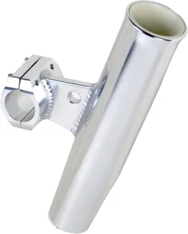 CE Smith - Aluminum Clamp-On Rod Holder - Sturdy Fishing Accessories - Fits 1-1/4 - 1-2/3 OD - Silver