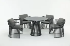 CHANCELLOR Round Outdoor Dining Set (Avail End October 2024)