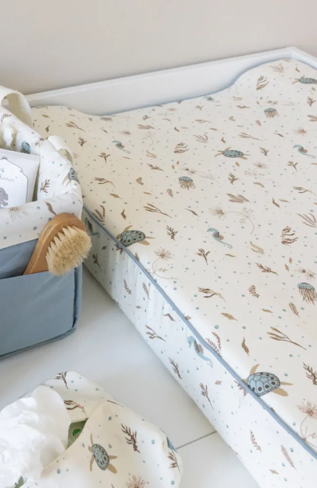 Changing Cushion - Sea Garden