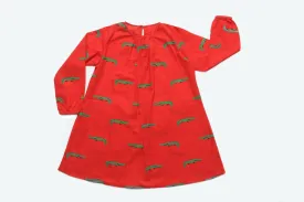 Christmas Crocodile- Girls Comfort Wear