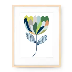 Claire Ishino A5 Print - Green