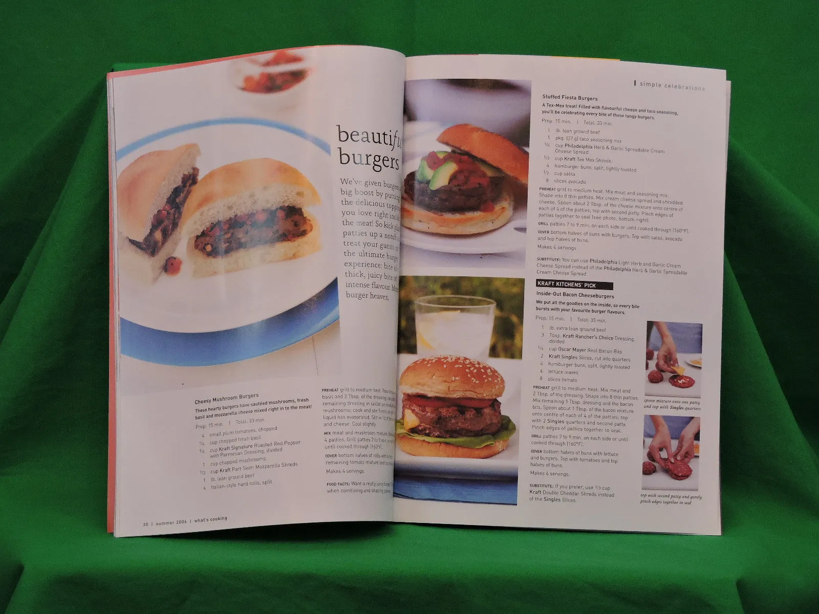 Cook Books - Kraft Kitchens "What's Cooking" - 2006 - Summer Issue