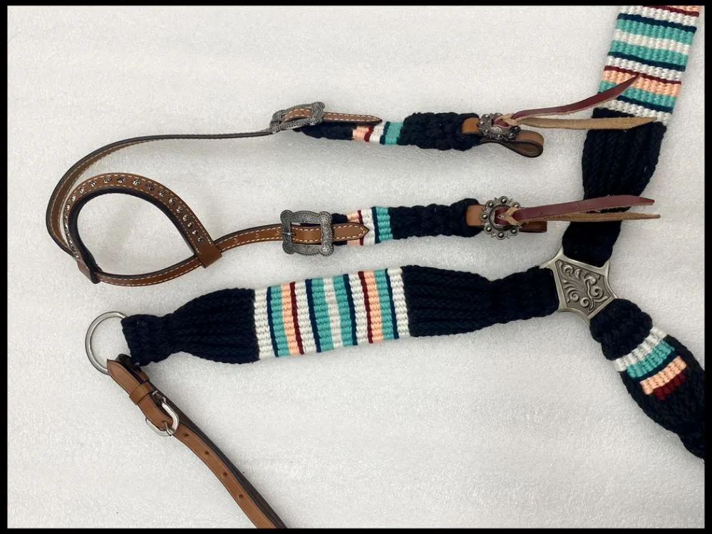 Corded Southwest One Ear Headstall Set