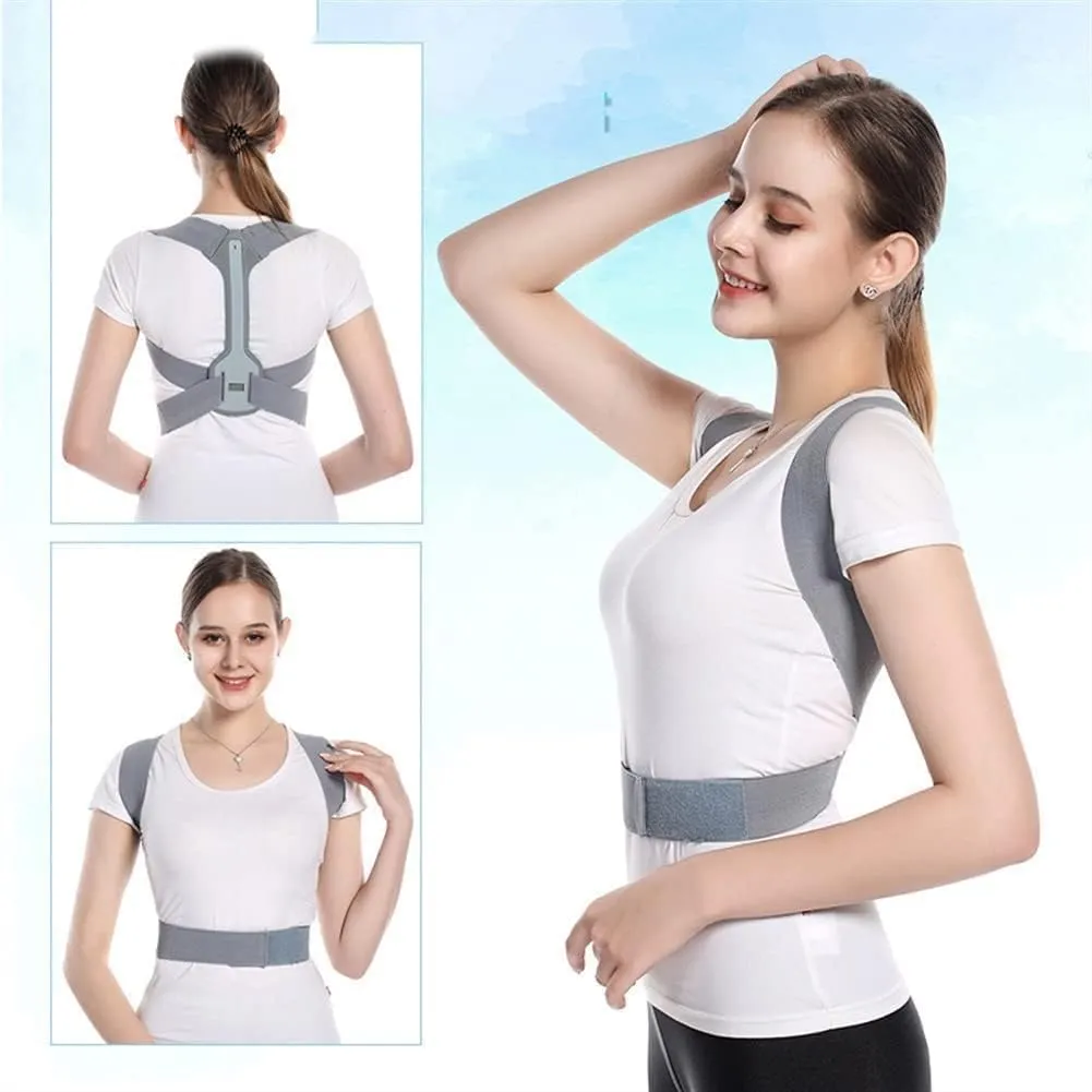 Corrector for Men and Women, Adjustable Back Shoulder Straighten Orthopedic Brace Belt Clavicle Spine Support Relief(Small)