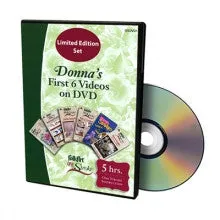 DDFIRST6VIDS Donna's First 6 Videos DVD Set