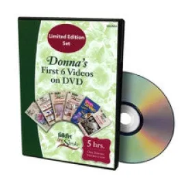 DDFIRST6VIDS Donna's First 6 Videos DVD Set