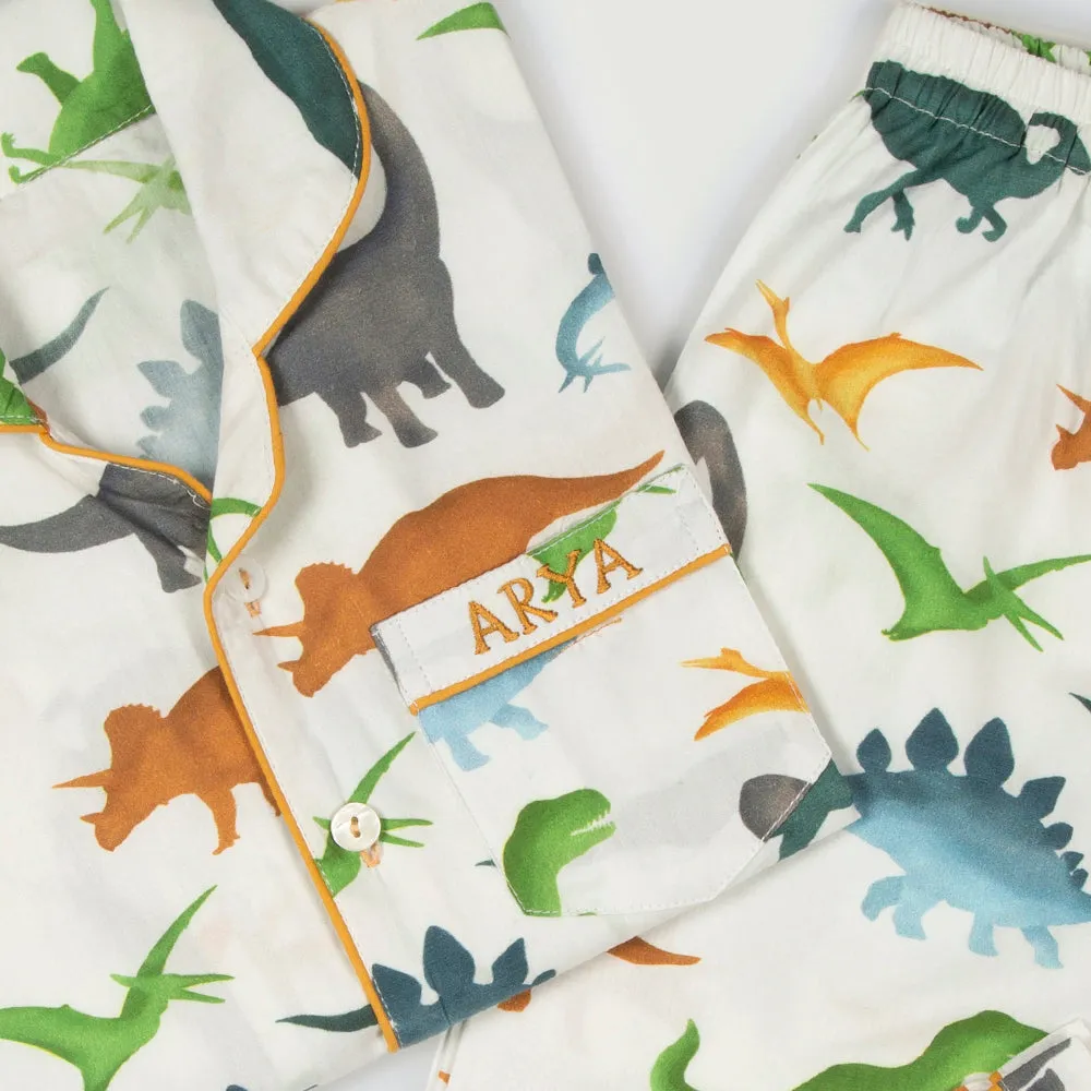 Dinosaurs Organic Pajama Set