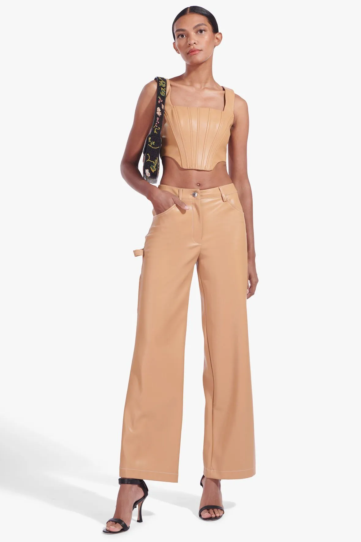 DOMINO PANT | DOE VEGAN LEATHER