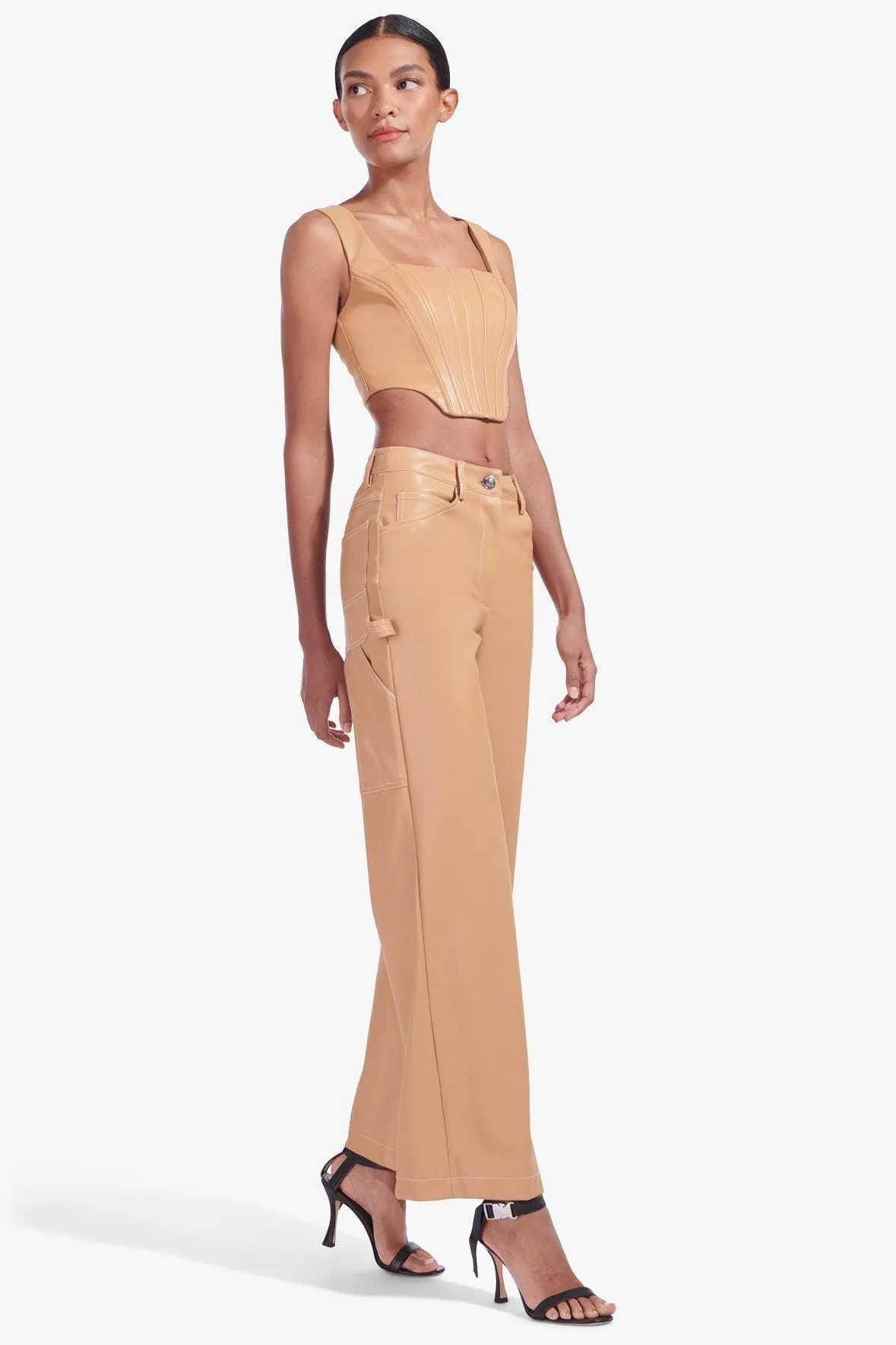 DOMINO PANT | DOE VEGAN LEATHER