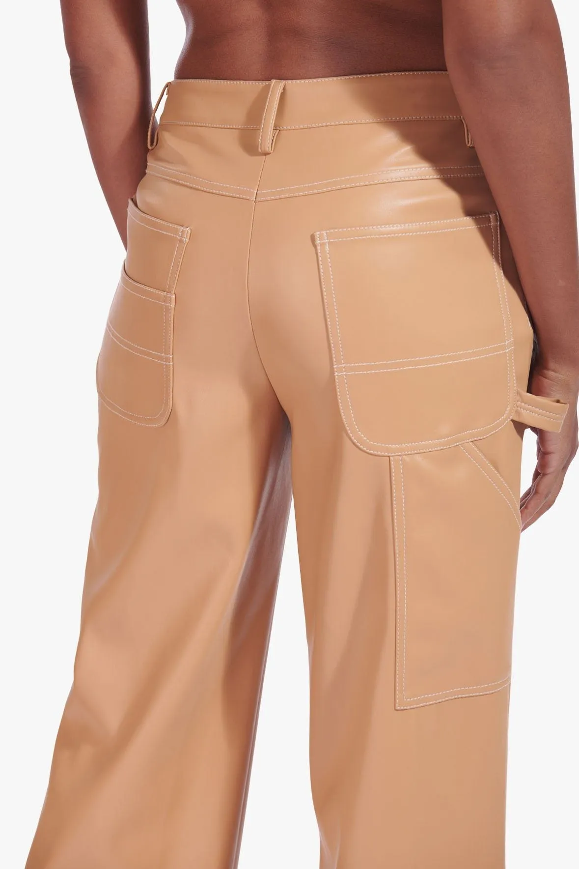DOMINO PANT | DOE VEGAN LEATHER