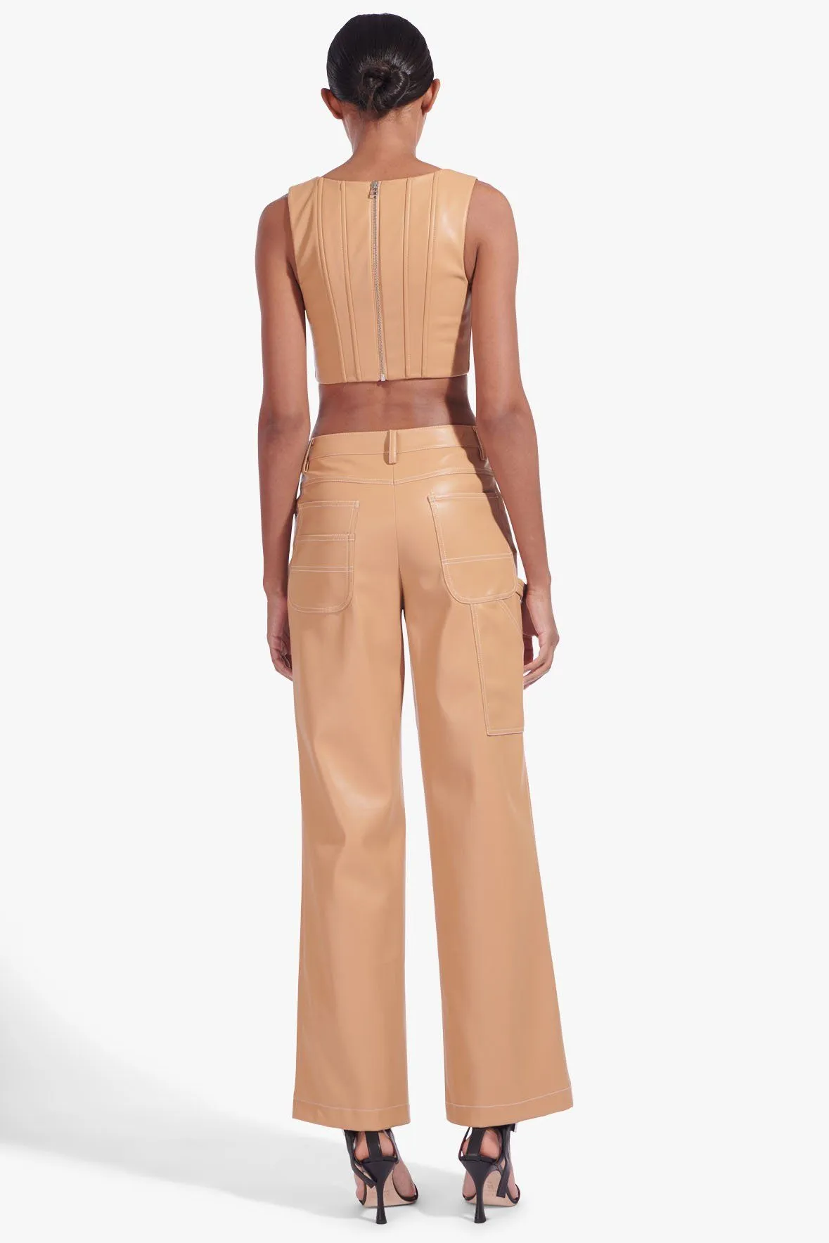 DOMINO PANT | DOE VEGAN LEATHER