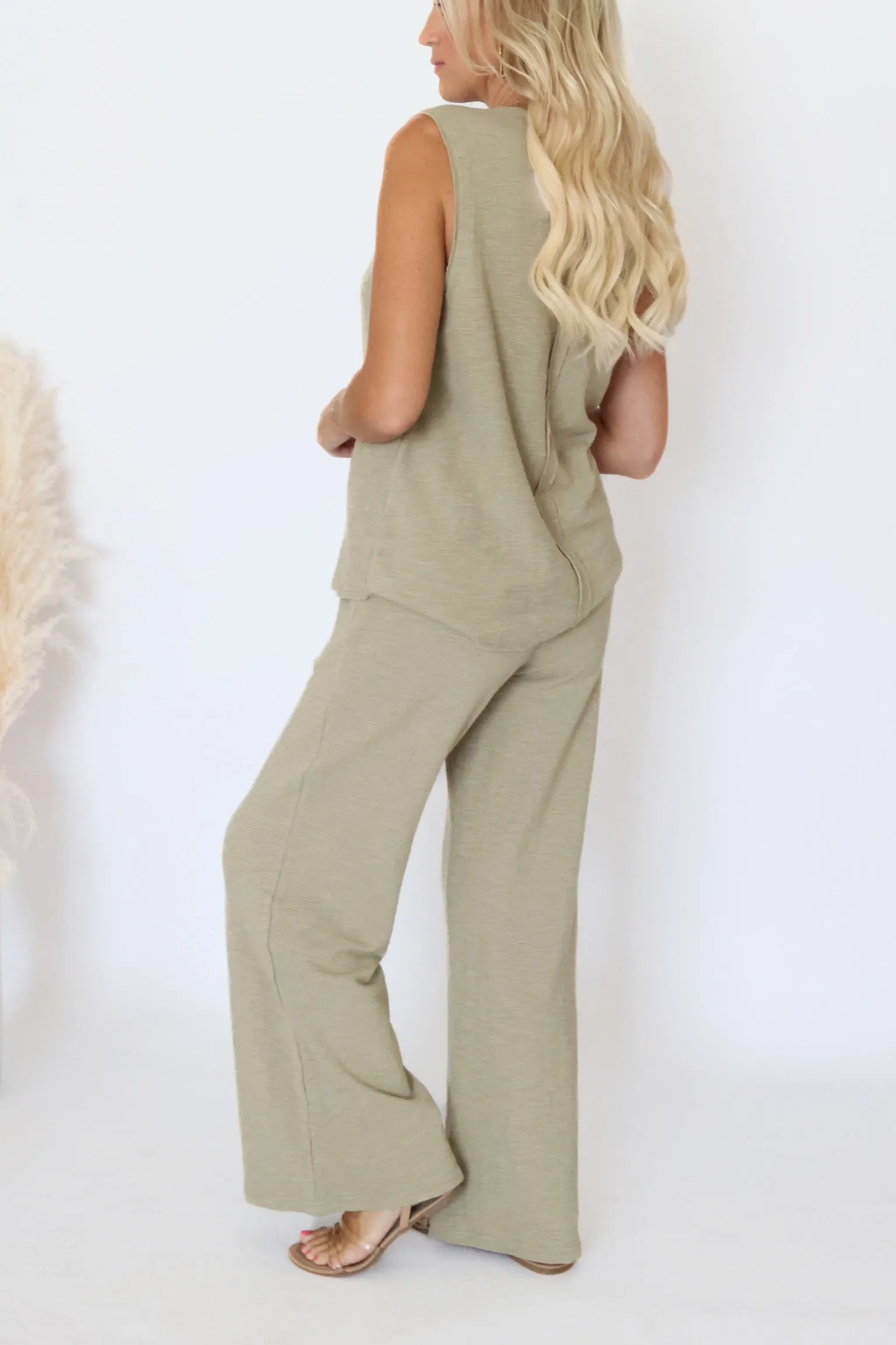 First Class Top- Light Olive