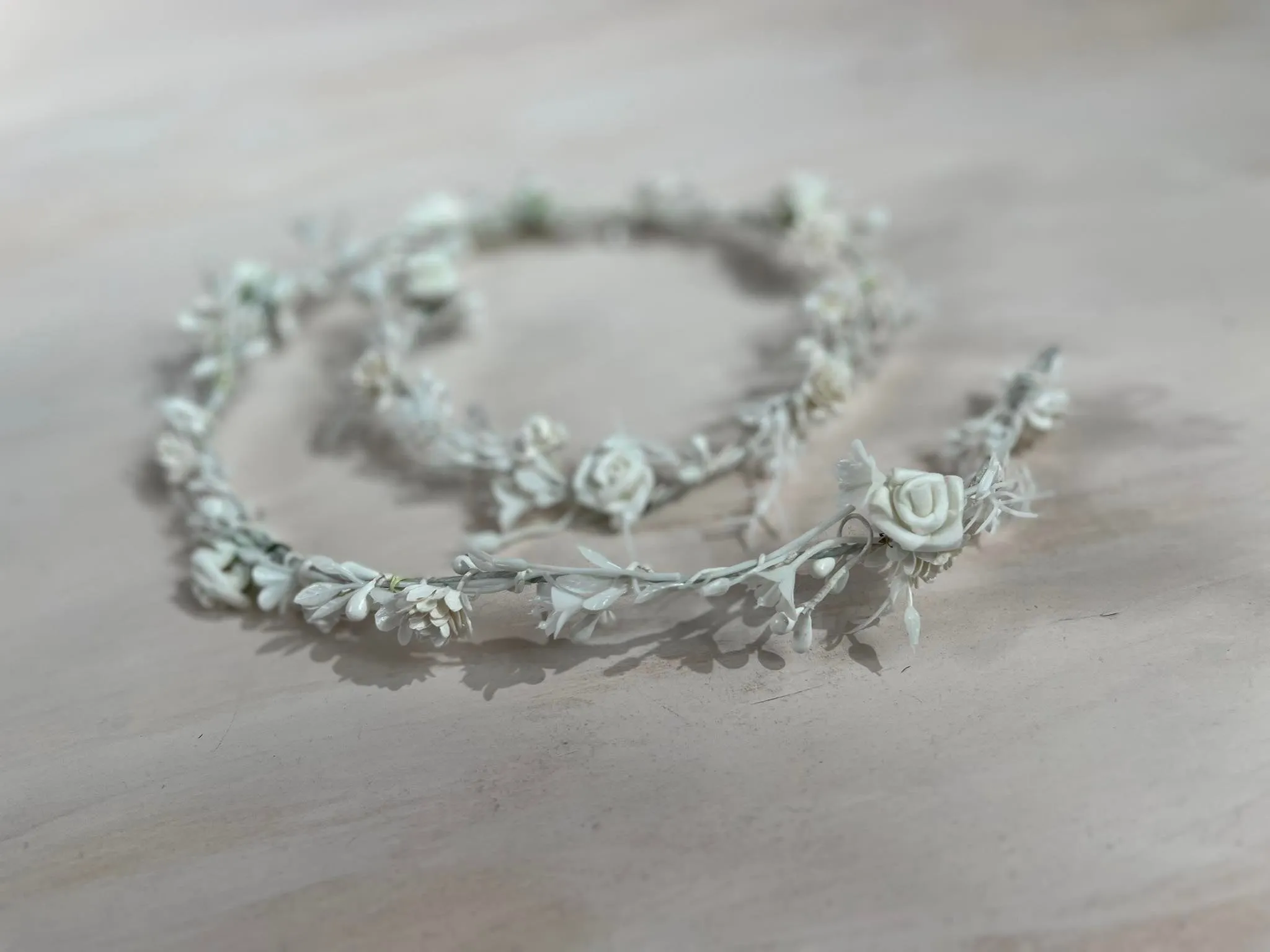 First Communion Hair Garland