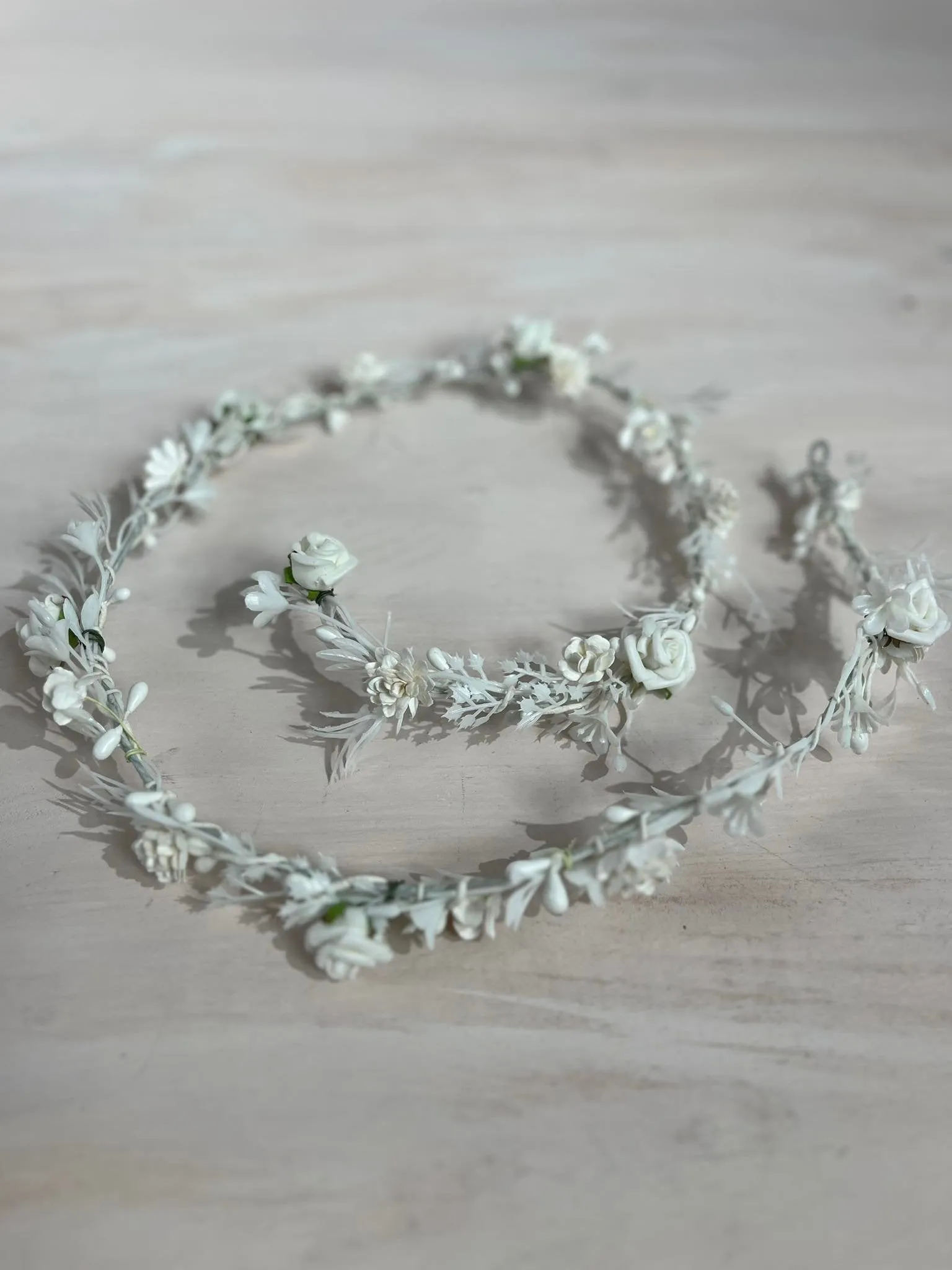 First Communion Hair Garland