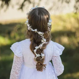 First Communion Hair Garland